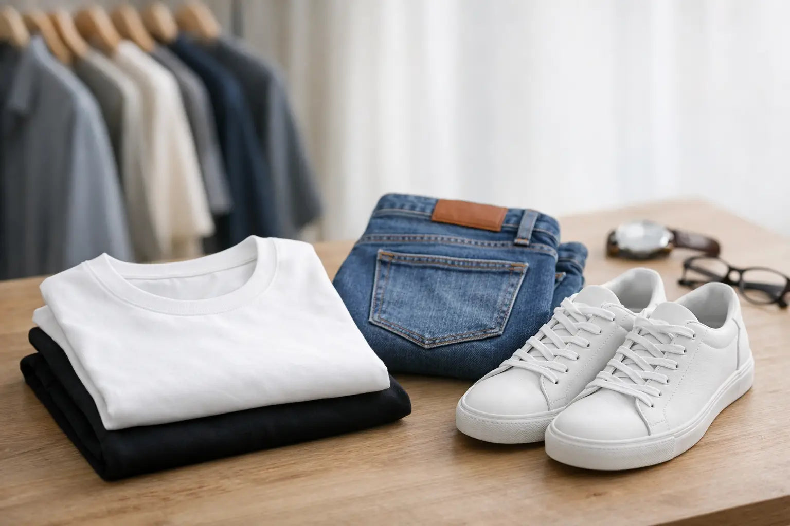 Basic kleding met goede pasvorm kiezen