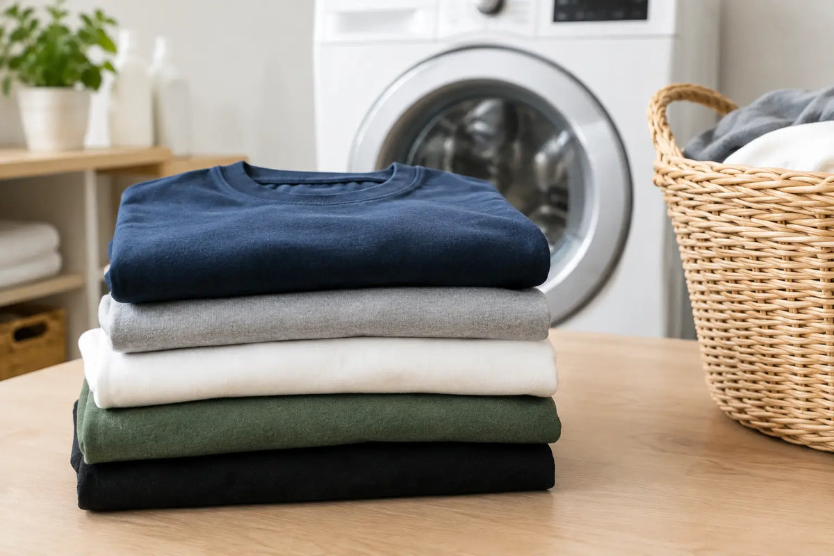 How to Wash Heavyweight Cotton Tees the Right Way