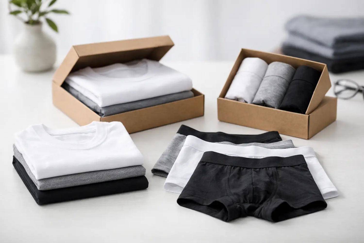 De beste kleding basics in 3 pack kiezen