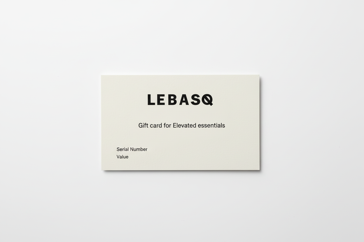 LEBASQ Gift Card - Product Style