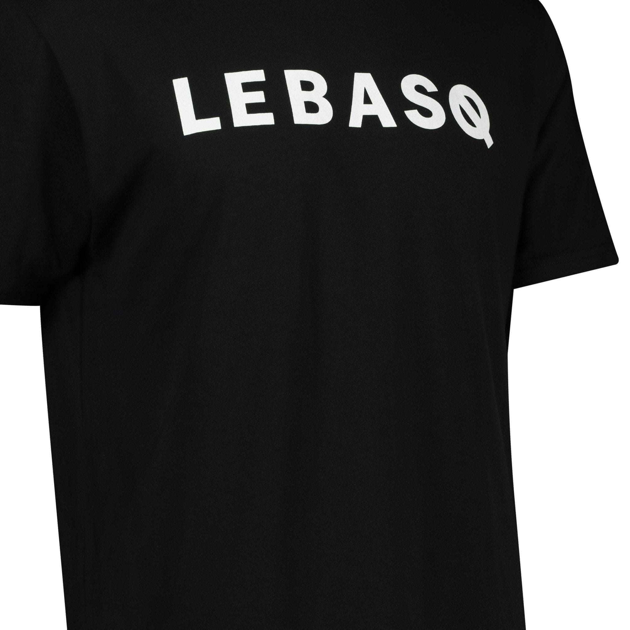LEBASQ's Crew Neck T-Shirt Black - LebasQ