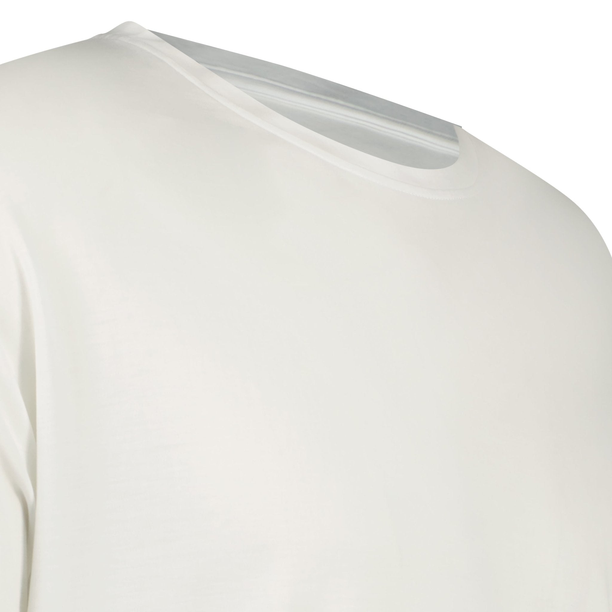 Marlon's Crew Neck 100% Lyocell White - LEBASQ