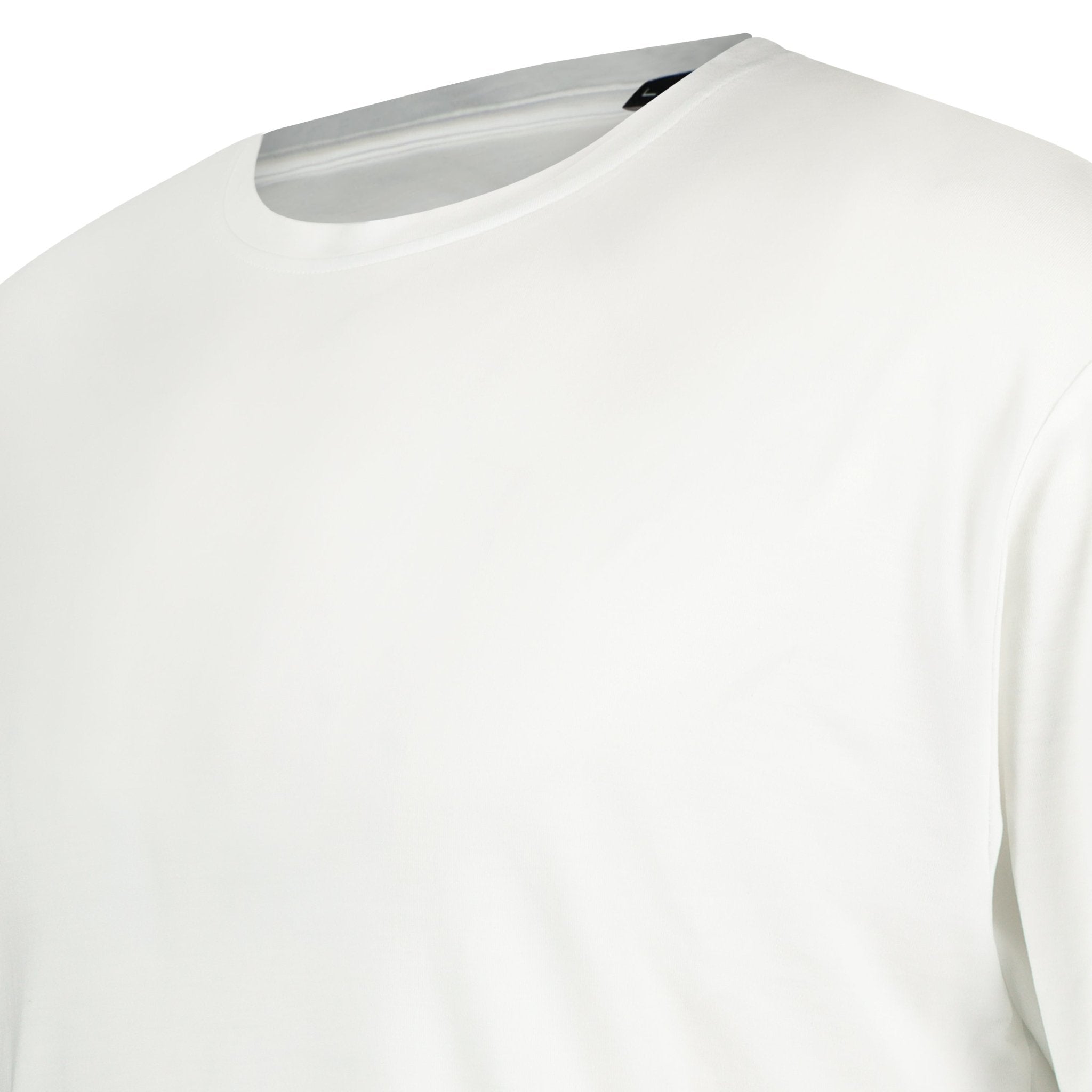 Marlon's Crew Neck 100% Lyocell White - LebasQ