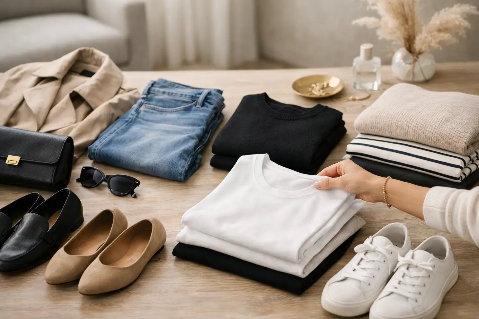 Beste basics voor dagelijkse outfits kiezen