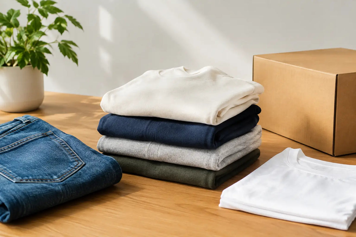 Kledingbundels voor dagelijkse essentials, built to last
