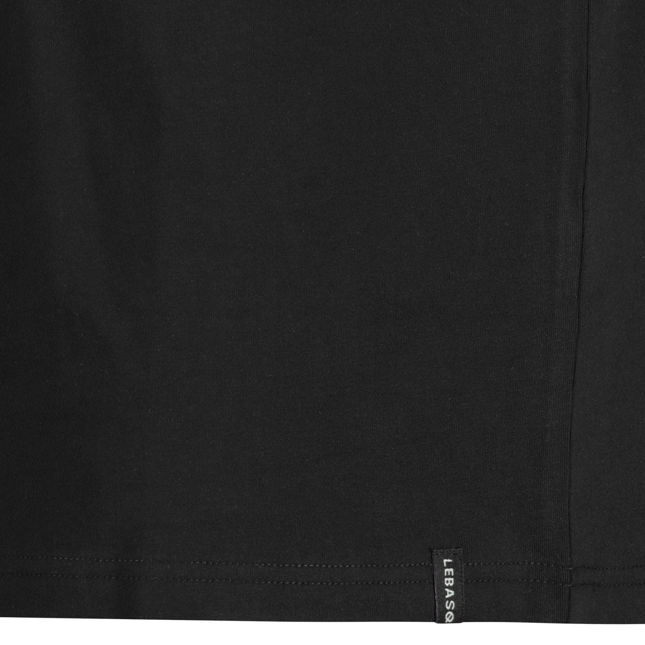 Davis' V Neck Black 3 Pack - Long or Classic Fit - LEBASQ