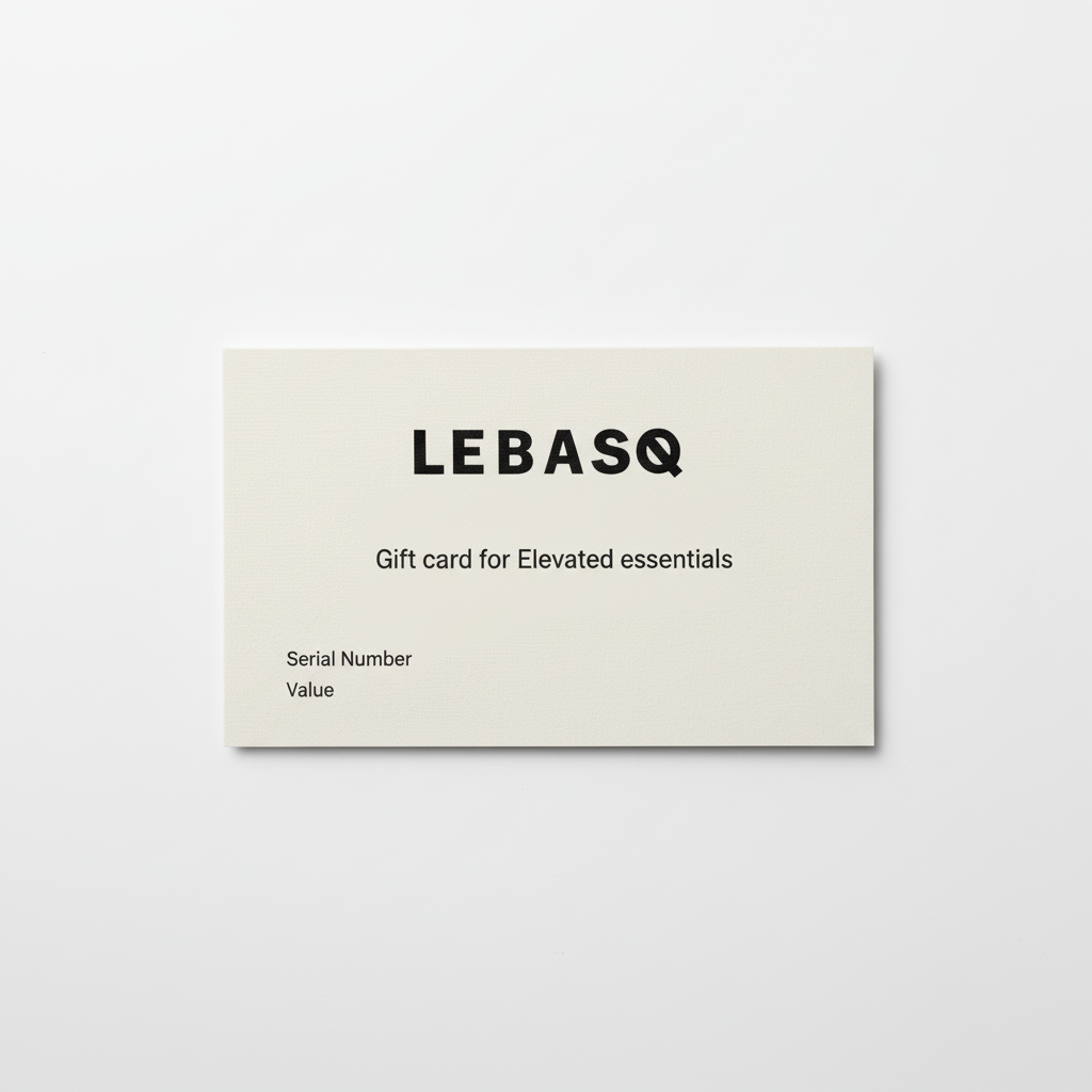 LEBASQ Gift Card - Square Format