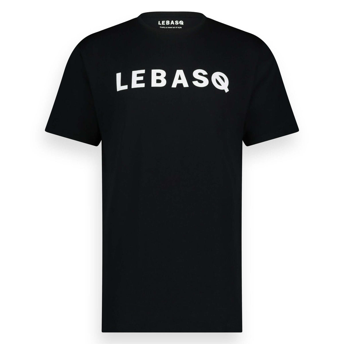 LEBASQ’s Crew — Long Fit, Better Cotton | Rundhals, Logo-Druck